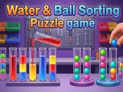 بازی Water & Ball Sorting Puzzle game آنلاین