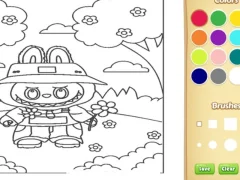 بازی Labubu Coloring Book For Kids آنلاین