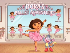 بازی Dora's Ballet Adventures آنلاین