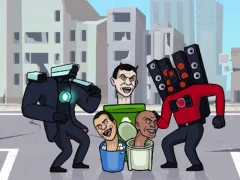 بازی Skibidi Toilet Evolution Mod آنلاین