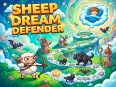 بازی Sheep Dream Defender آنلاین