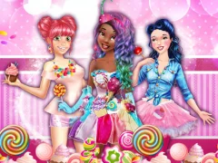 بازی Sweet Party With Princesses آنلاین