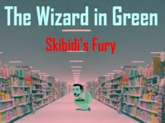 بازی The Wizard Green Skibidis Fury آنلاین