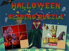بازی Halloween Sliding Puzzle آنلاین
