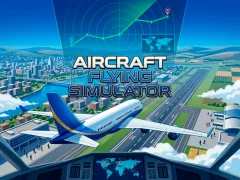 بازی Aircraft Flying Simulator آنلاین