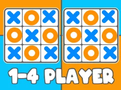 بازی Tic Tac Toe 1-4 Player آنلاین