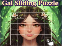 بازی Gal Sliding Puzzle آنلاین