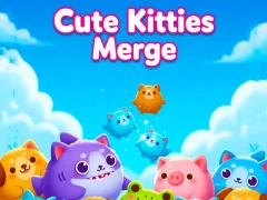 بازی Cute Kitties Merge آنلاین
