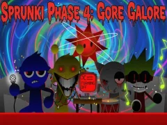 بازی Sprunki Phase 4: Gore Galore آنلاین