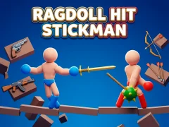 بازی Ragdoll Hit Stickman آنلاین