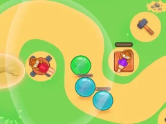 بازی Monkey Bubble Defense آنلاین