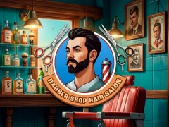 بازی Barber Shop Hair Salon Sim آنلاین