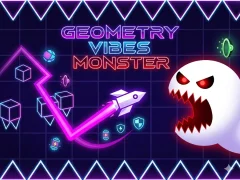 بازی Geometry Vibes Monster آنلاین