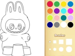 بازی Easy Labubu Coloring Book آنلاین