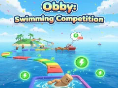 بازی Obby: Swimming competition آنلاین