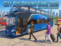 بازی City Bus Driving Game 2025 آنلاین