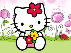 بازی Hello Kitty Jigsaw آنلاین