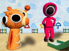 بازی Squid Sprunki Dance Game آنلاین
