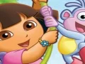 بازی Puzzle Fun Dora With Boots آنلاین