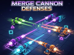 بازی Merge Cannon Defenses آنلاین