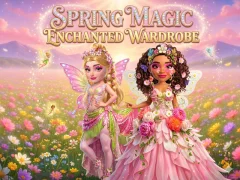 بازی Spring Magic Enchanted Wardrobe آنلاین