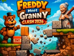 بازی Freddy Meet Granny Clash 2026 آنلاین