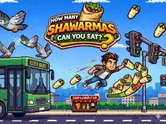 بازی How Many Shawarmas Can You Eat? آنلاین