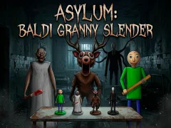 بازی Asylum: Baldi Granny Slender آنلاین