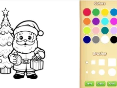 بازی Christmas Coloring Book For Kids آنلاین