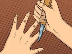 بازی Don Not Cut Your Self آنلاین