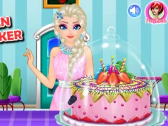 بازی Ice queen royal baker آنلاین
