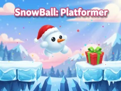 بازی SnowBall: Platformer آنلاین