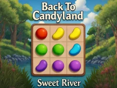 بازی Back To Candyland sweet river آنلاین