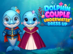 بازی Dolphin Couple Underwater Dress Up آنلاین