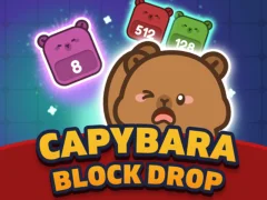 بازی Capybara Block Drop آنلاین
