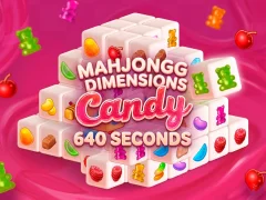 بازی Mahjongg Dimensions Candy 640 seconds آنلاین