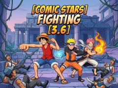 بازی Comic Stars Fighting 3.6 آنلاین