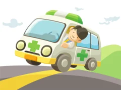 بازی Cartoon Ambulance آنلاین