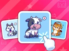 بازی Cute Animal Cards آنلاین