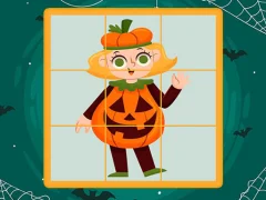 بازی Halloween Puzzles آنلاین