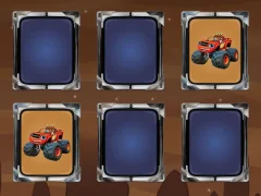 بازی Monster Trucks Memory آنلاین