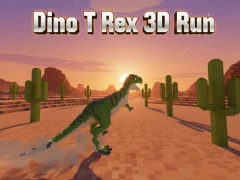بازی Dino T Rex 3D Run آنلاین