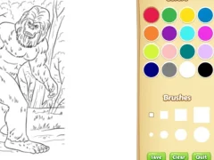 بازی Bigfoot Coloring Book آنلاین