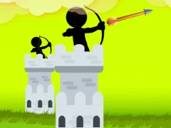 بازی Stickman Archer Castle آنلاین