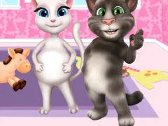 بازی Preganat Kitty Room Decor آنلاین