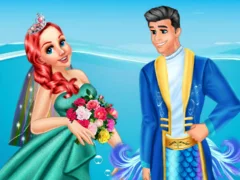 بازی Ariel & Eric Wedding آنلاین