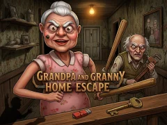 بازی Grandpa And Granny Home Escape آنلاین