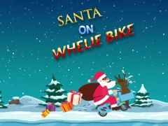 بازی Santa On Wheelie Bike آنلاین