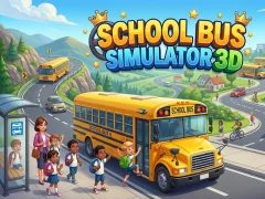 بازی School Bus Simulator 3D آنلاین