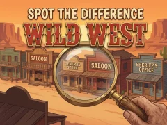 بازی Spot The Difference Wild West آنلاین